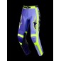 PANT RACER PORTL PURPLE/YEL 34