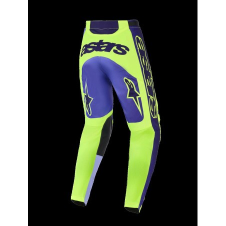 PANT RACER PORTL PURPLE/YEL 36
