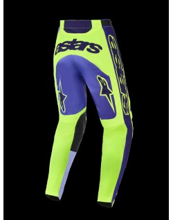 PANT RACER PORTL PURPLE/YEL 38