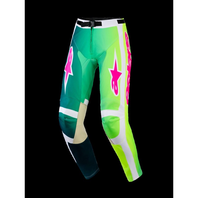 PANT RACER PORTL GRN/WH/BLK 34