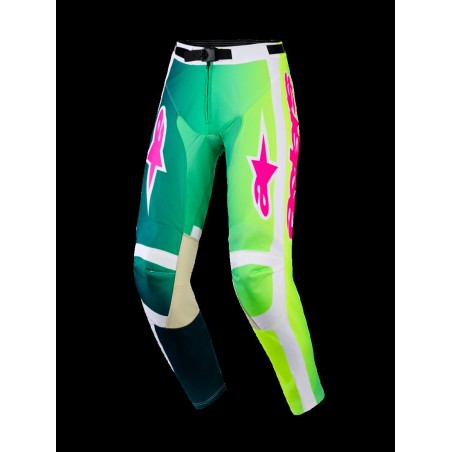 PANT RACER PORTL GRN/WH/BLK 36