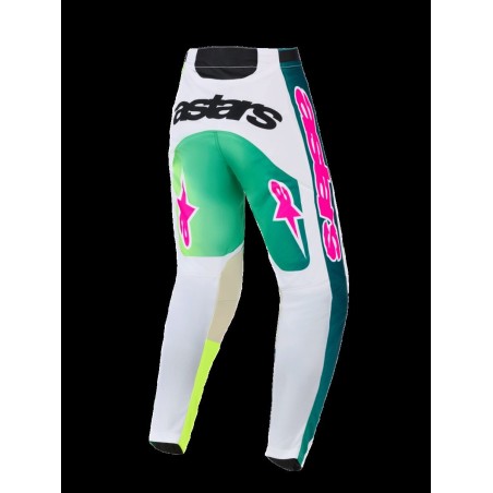 PANT RACER PORTL GRN/WH/BLK 40