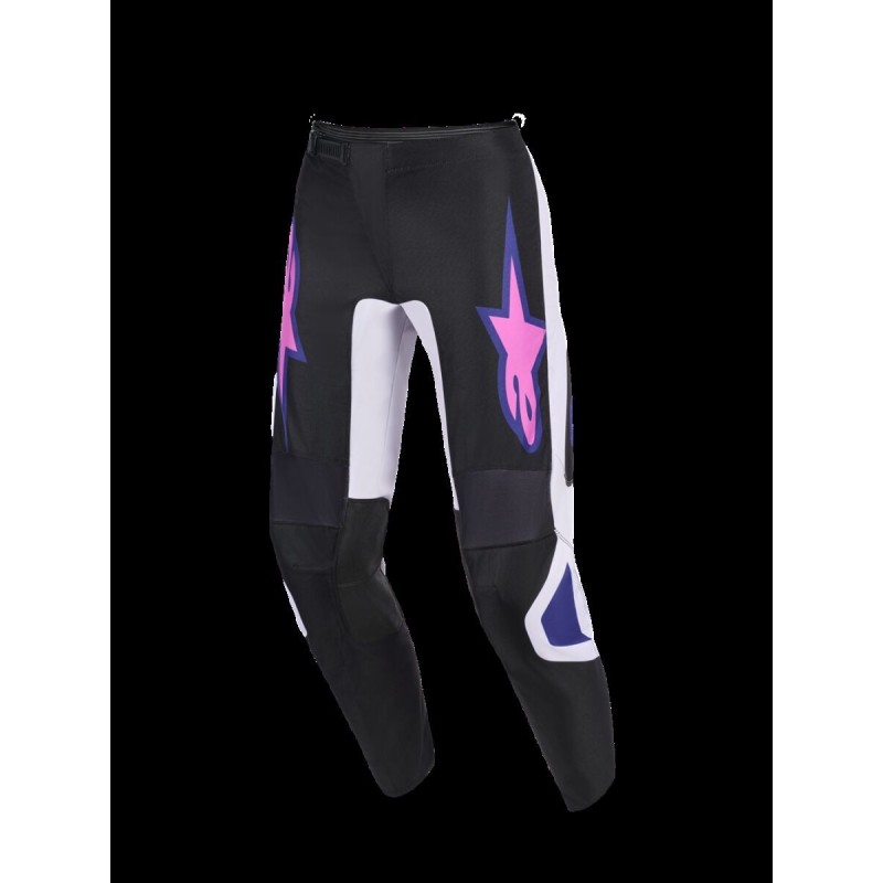 PANT FLUID GRID BLK/GY/PU 32