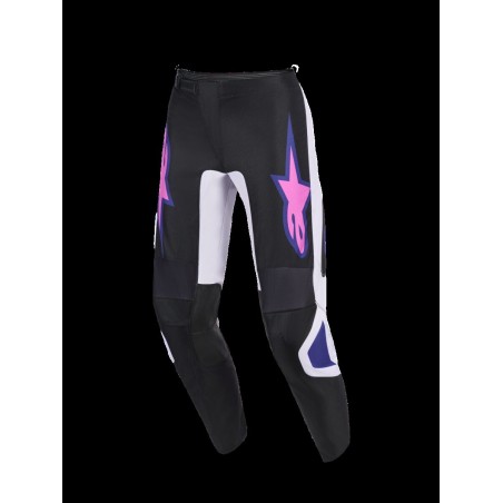 PANT FLUID GRID BLK/GY/PU 40
