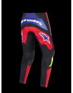 PANT FLUID GRID RED/BLK/PURP 2