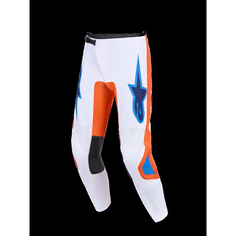 PANT FLUID GRID ORAN/BLUE 34
