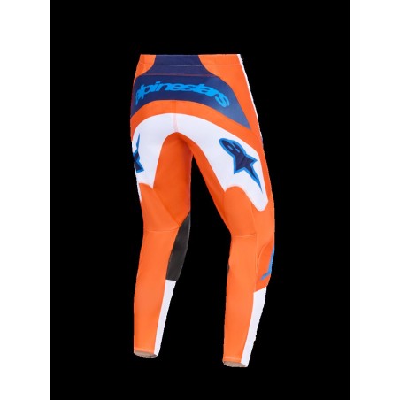 PANT FLUID GRID ORAN/BLUE 38