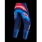PANT FLUID GRID BLUE/RED 36