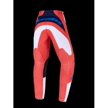 PANT YTH FLUID GRID ORAN/BLUE 