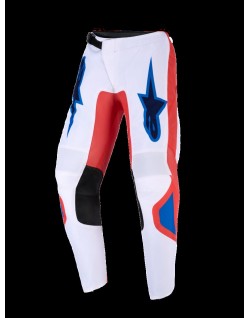 PANT YTH FLUID GRID ORAN/BLUE 