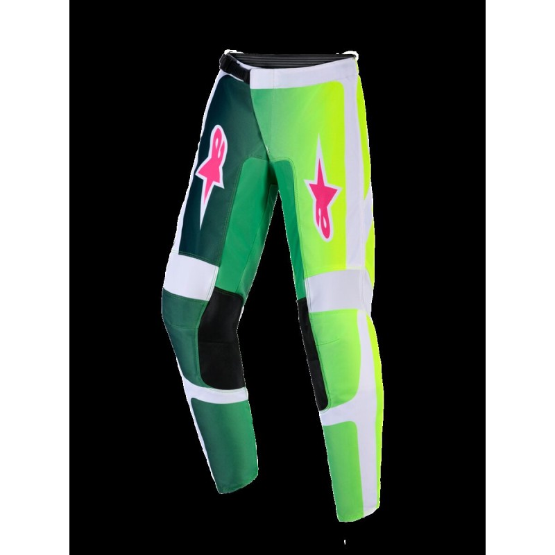 PANT YTH FLUID PORTL GRN/WH/BL