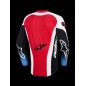 JERSEY TECHSTAR KNIF BLK/WH/RE