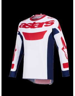 JERSEY RACER RIWAY WH/BLUE/RED