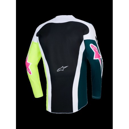 JERSEY RACER PORTL GRN/WH/BLK 