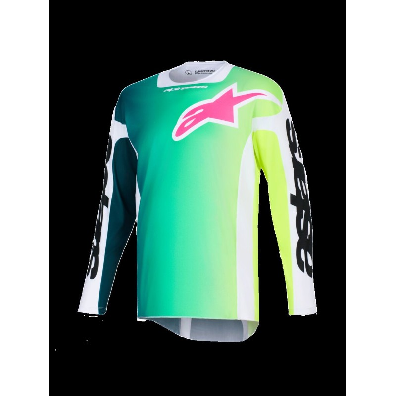 JERSEY RACER PORTL GRN/WH/BLK 