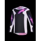 JERSEY FLUID GRID BLK/GY/PU XL