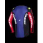 JERSEY FLUID GRID RED/BLK/PURP