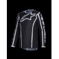 JERSEY FLUID APEX BLACK/GRAY S