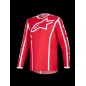 JERSEY FLUID APEX RED/WHITE L