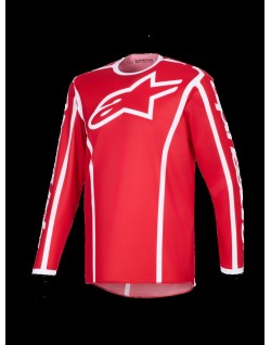 JERSEY FLUID APEX RED/WHITE 2X