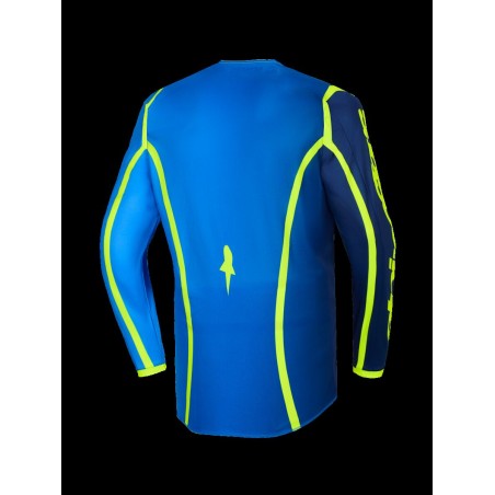 JERSEY FLUID APEX BLUE/YEL M