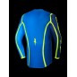 JERSEY FLUID APEX BLUE/YEL L