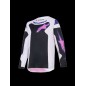 JERSEY YTH FLUID GRID BLK/GY/P