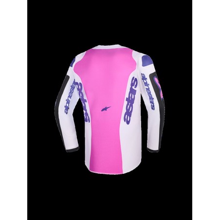 JERSEY YTH FLUID GRID BLK/GY/P
