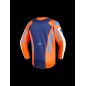 JERSEY YTH FLUID GRID ORAN/BLU