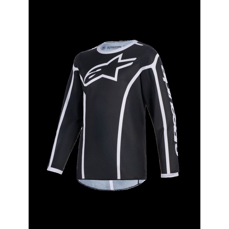 JERSEY YTH FLUID APEX BLACK/GR
