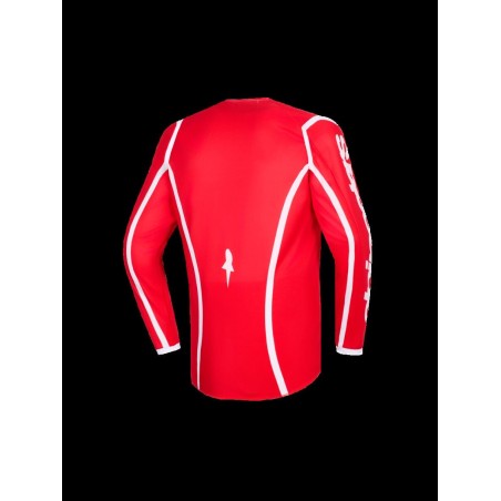 JERSEY YTH FLUID APEX RED/WHIT
