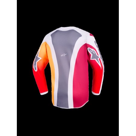 JERSEY YTH FLUID PORTL RED/GRA