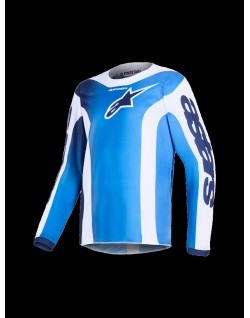 JERSEY YTH FLUID PORTL BLUE/WH