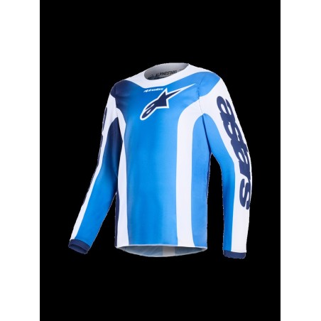 JERSEY YTH FLUID PORTL BLUE/WH