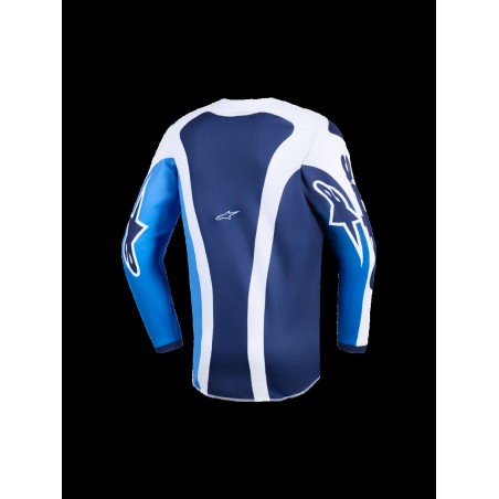 JERSEY YTH FLUID PORTL BLUE/WH