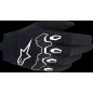 GLOVES FULL BORE V2 BLK/WHT 3X