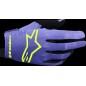 GLOVES RADAR PURPLE/YELLOW XL