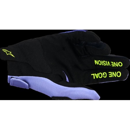 GLOVES RADAR PURPLE/YELLOW XL