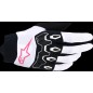 GLOVES 4W FULL BORE V2 WHT/PIN