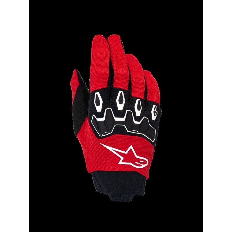 GLOVES FULL BORE V2 RED/BLACK 