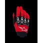 GLOVES FULL BORE V2 RED/BLACK 