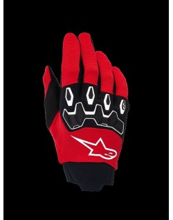 GLOVES FULL BORE V2 RED/BLACK 