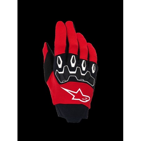 GLOVES FULL BORE V2 RED/BLACK 