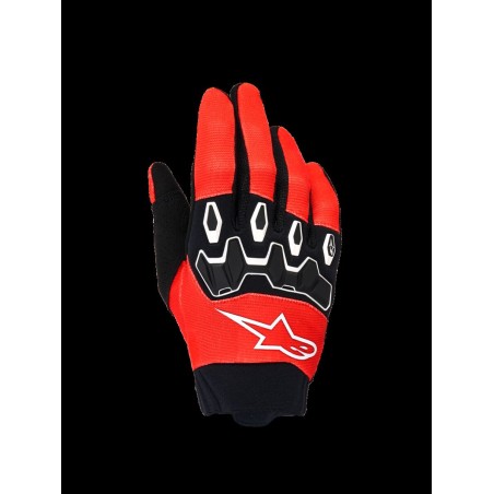 GLOVES FULL BORE V2 ORANGE/BLA