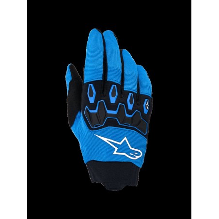 GLOVES FULL BORE V2 BLUE/BLK S