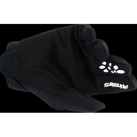 GLOVES YTH FULL BORE V2 BLK/WH