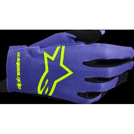 GLOVES YTH RADAR PURPLE/YELLOW