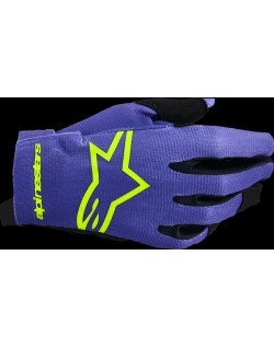 GLOVES YTH RADAR PURPLE/YELLOW