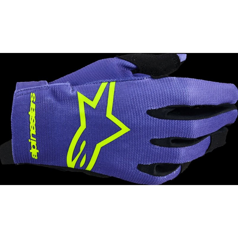 GLOVES YTH RADAR PURPLE/YELLOW