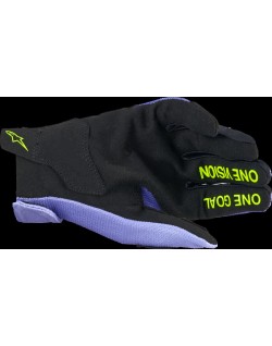 GLOVES YTH RADAR PURPLE/YELLOW